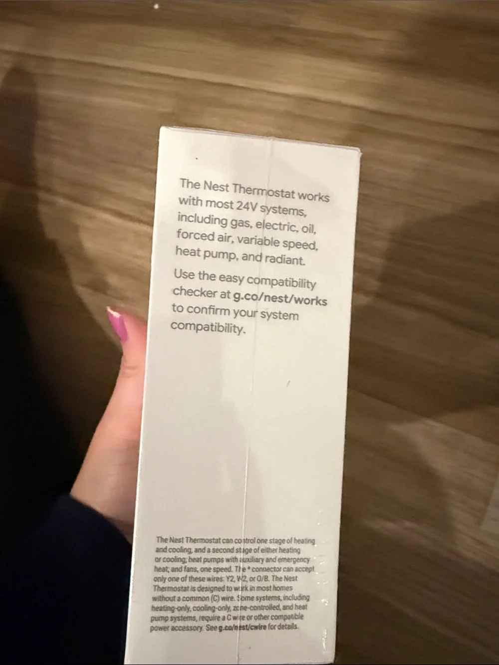 google Nest Thermostat Duo in White